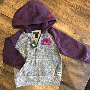 ROOTS Baby sweater hoodie Size 18-24 months